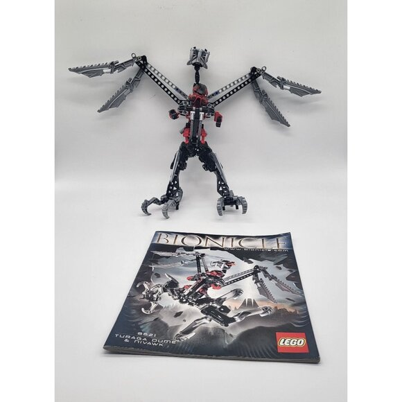 LEGO Bionicle Turaga Dume and Nivawk 8621 Complete with Manual, NO BOX - Picture 3 of 10